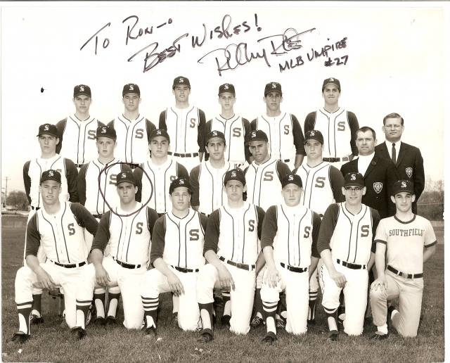 1968 Baseball Team